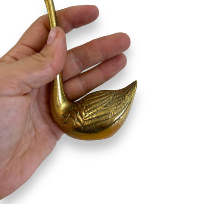 Brass Swan statue