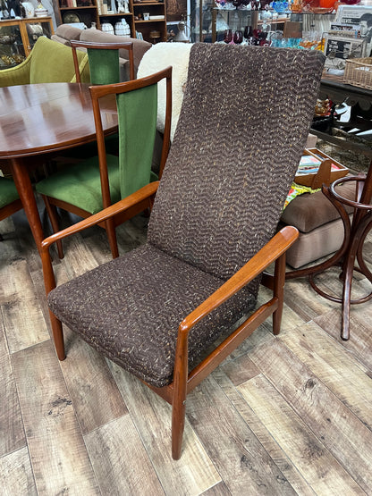 Soren Ladefoged for SL Møbler Danish Teak Reclining Lounge Chair