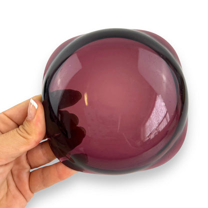 Purple Glass Dish