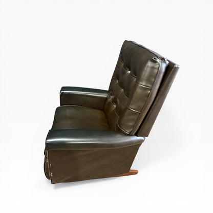 Brownish Black Jason Reclining Lounge Chair with footrest