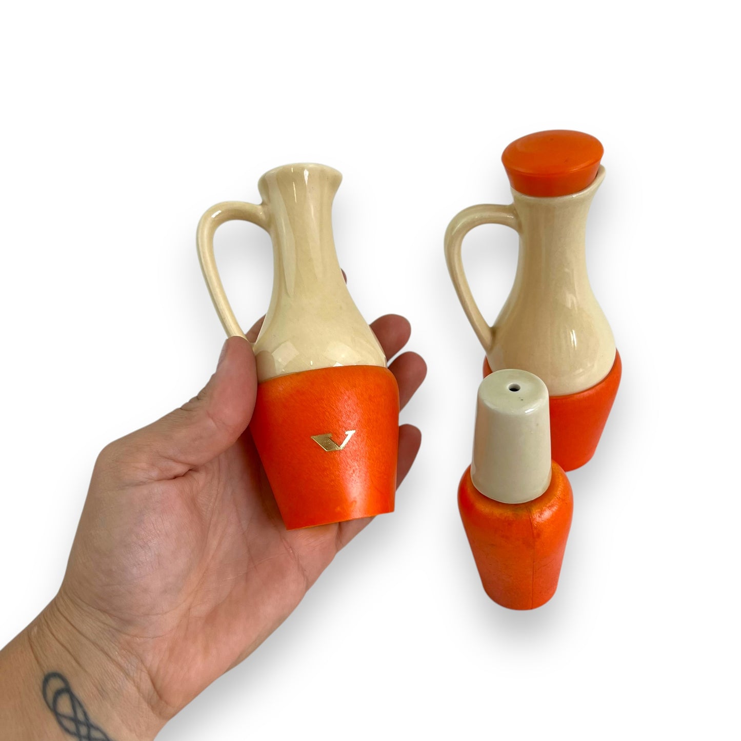Oil, Vinegar & Salt Orange set - Hakusan Japan