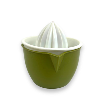 Green & White Plastic Citrus Juicer