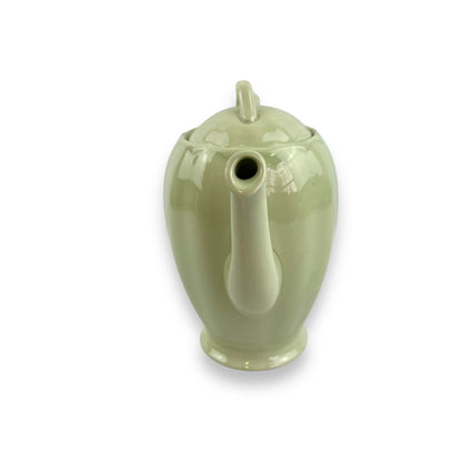 Grindley England Almond Petal Green Ceramic Teapot