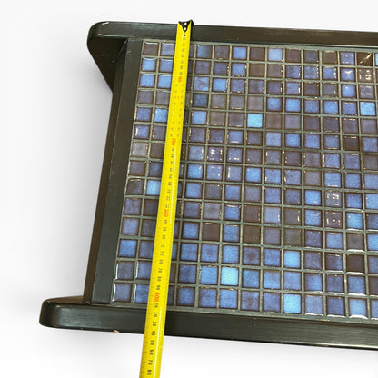 Blue Mosaic Tile Coffee Table