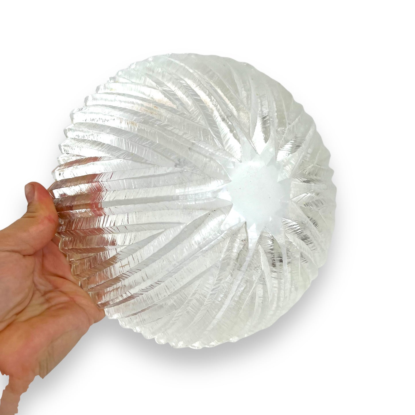 Ice Glass texture Bowl Large and small set