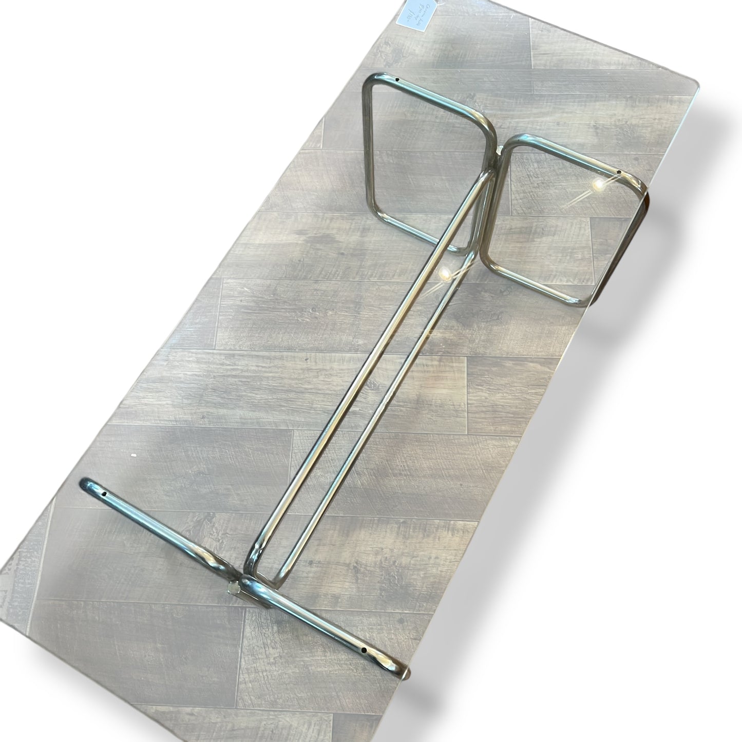 Chrome & Glass Coffee Table