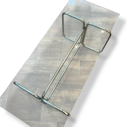 Chrome & Glass Coffee Table