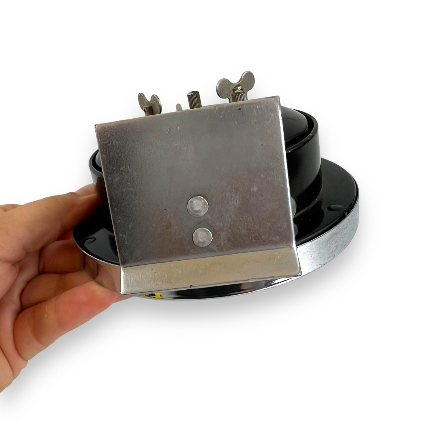 Black Vintage Alarm Clock
