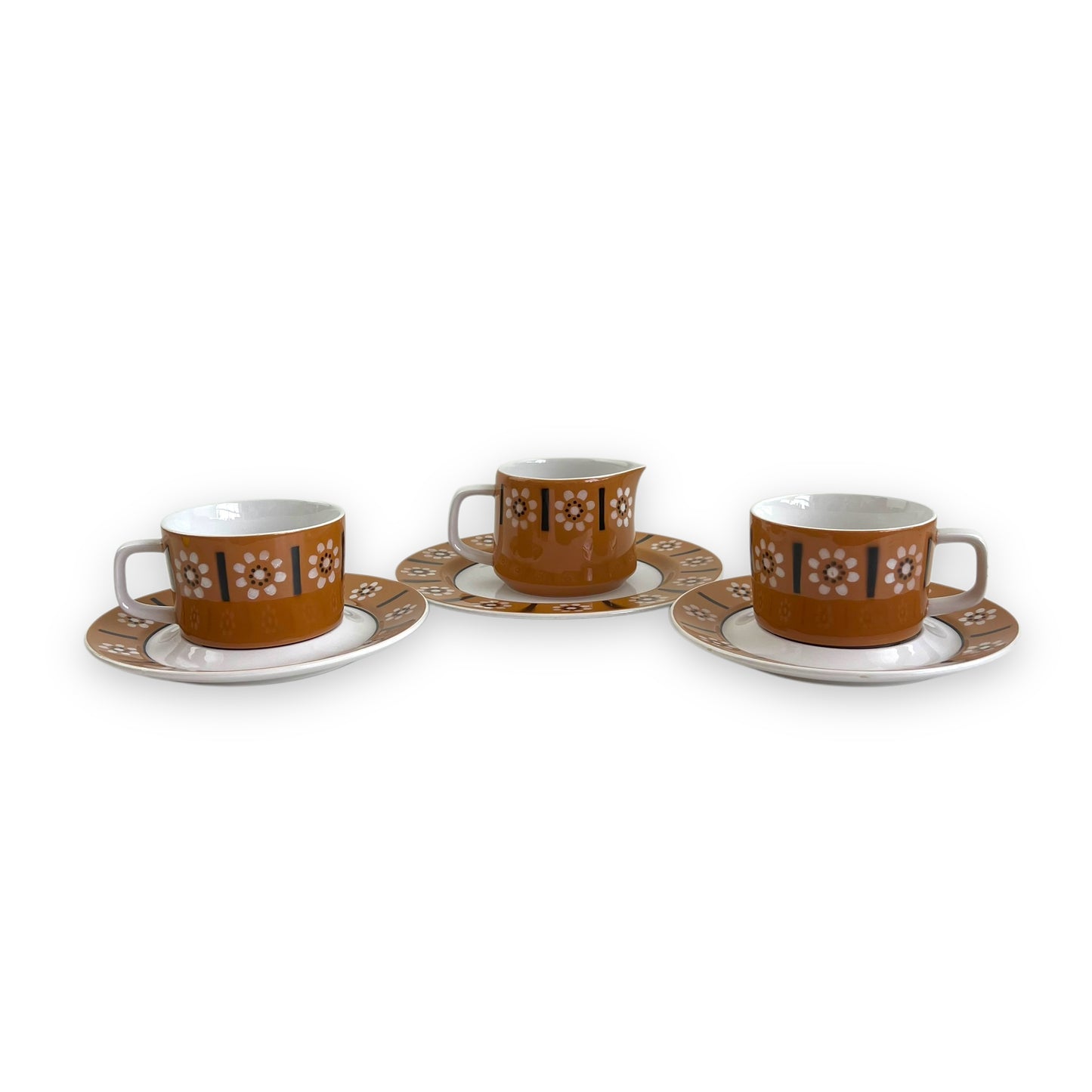 Mikasa Mediterrania “Orange Blossom” - Teacup Set & Creamer