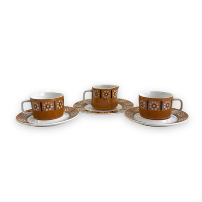 Mikasa Mediterrania “Orange Blossom” - Teacup Set & Creamer