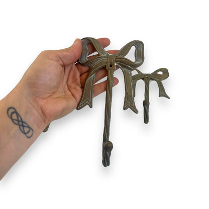 Brass Bow Wall Hook