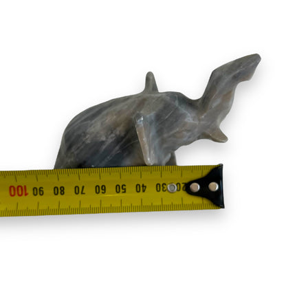 Stone carved elephant ornament