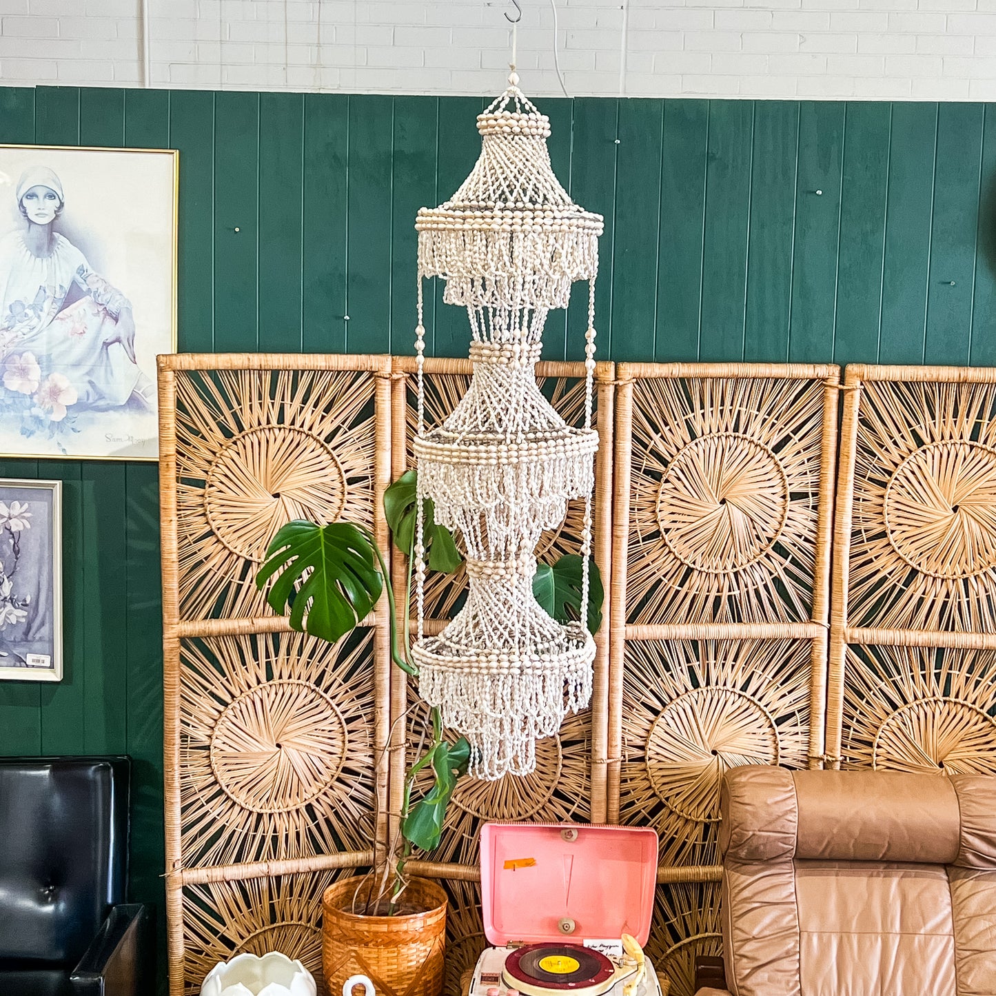 Large Shell Chandelier