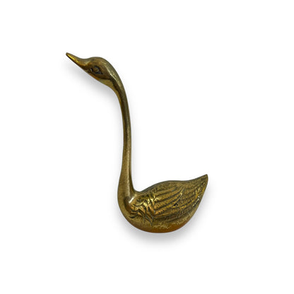 Brass Swan statue