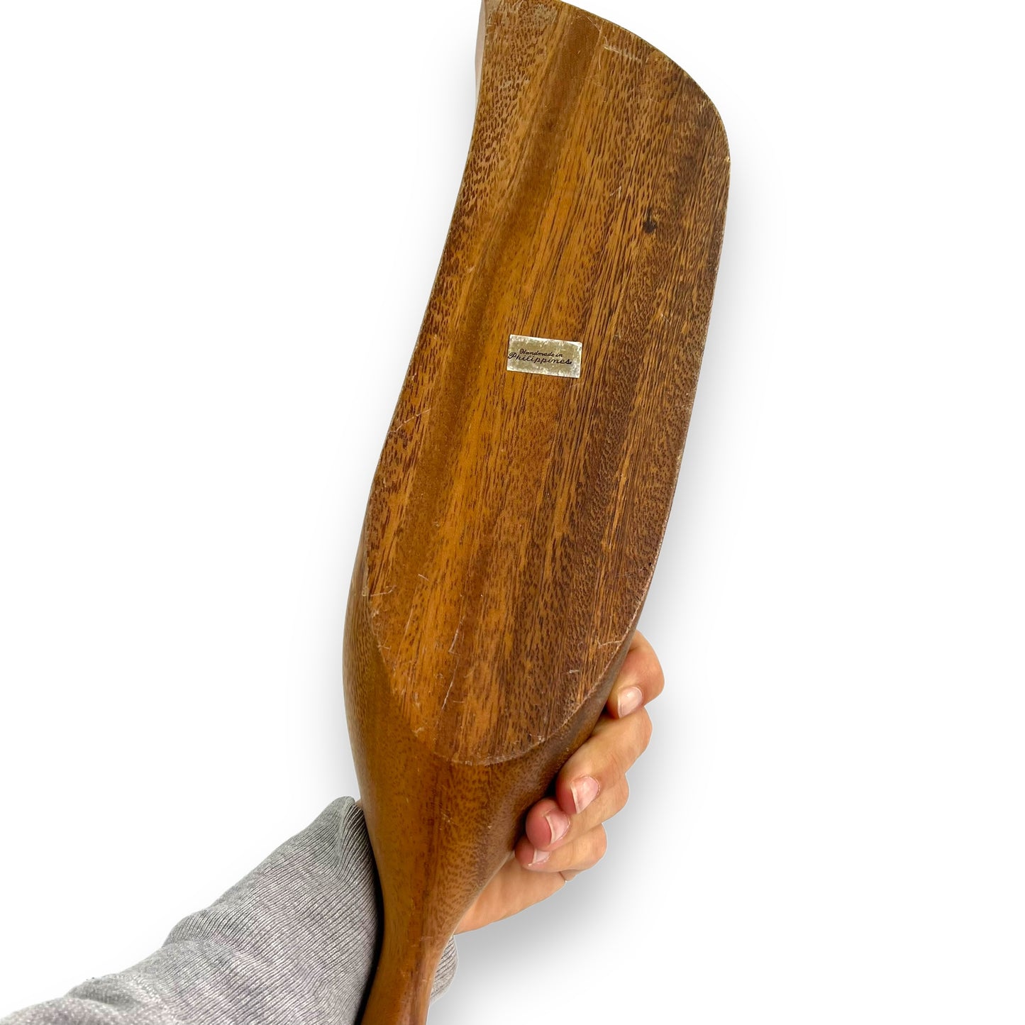 Wood Leaf 3 Part Dish