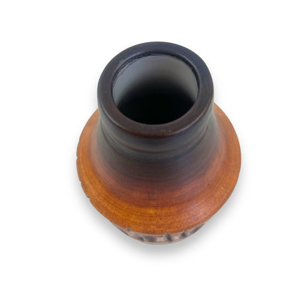 Beit Hayotser Brown Patterned Pottery Vase