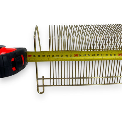 Gold Metal Record Storage Rack