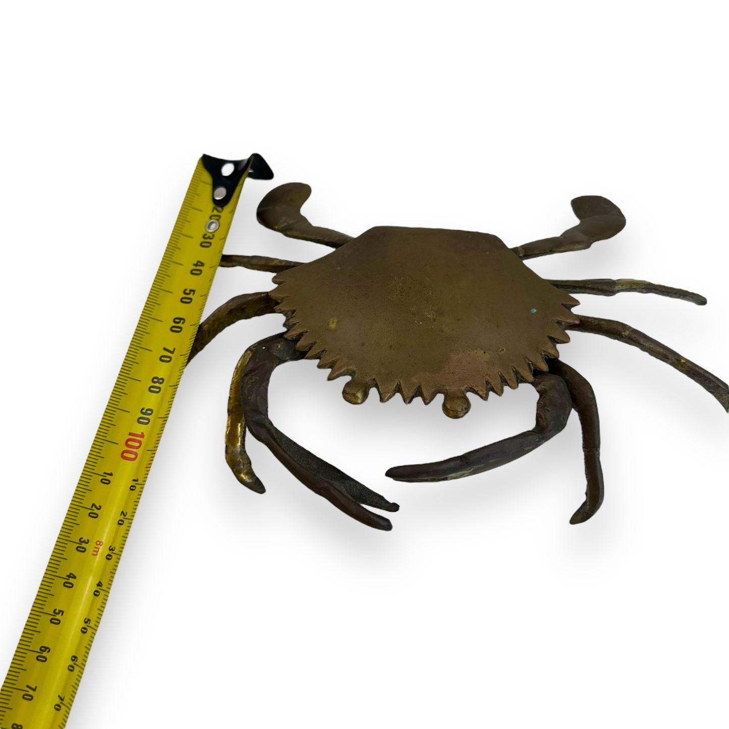 Brass crab ashtray/trinket box