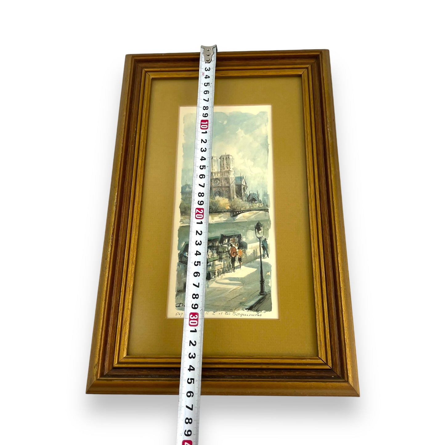 “Bouquinistes” Print by Lucien DELARUE
