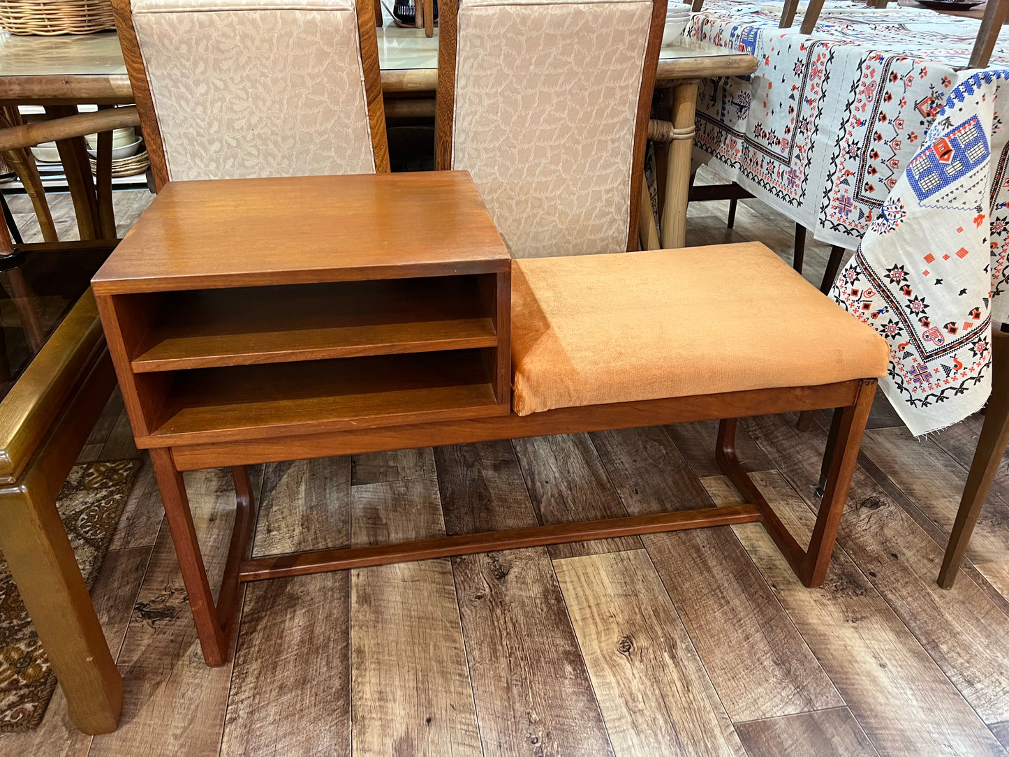 Parker Furniture Teak Telephone Table