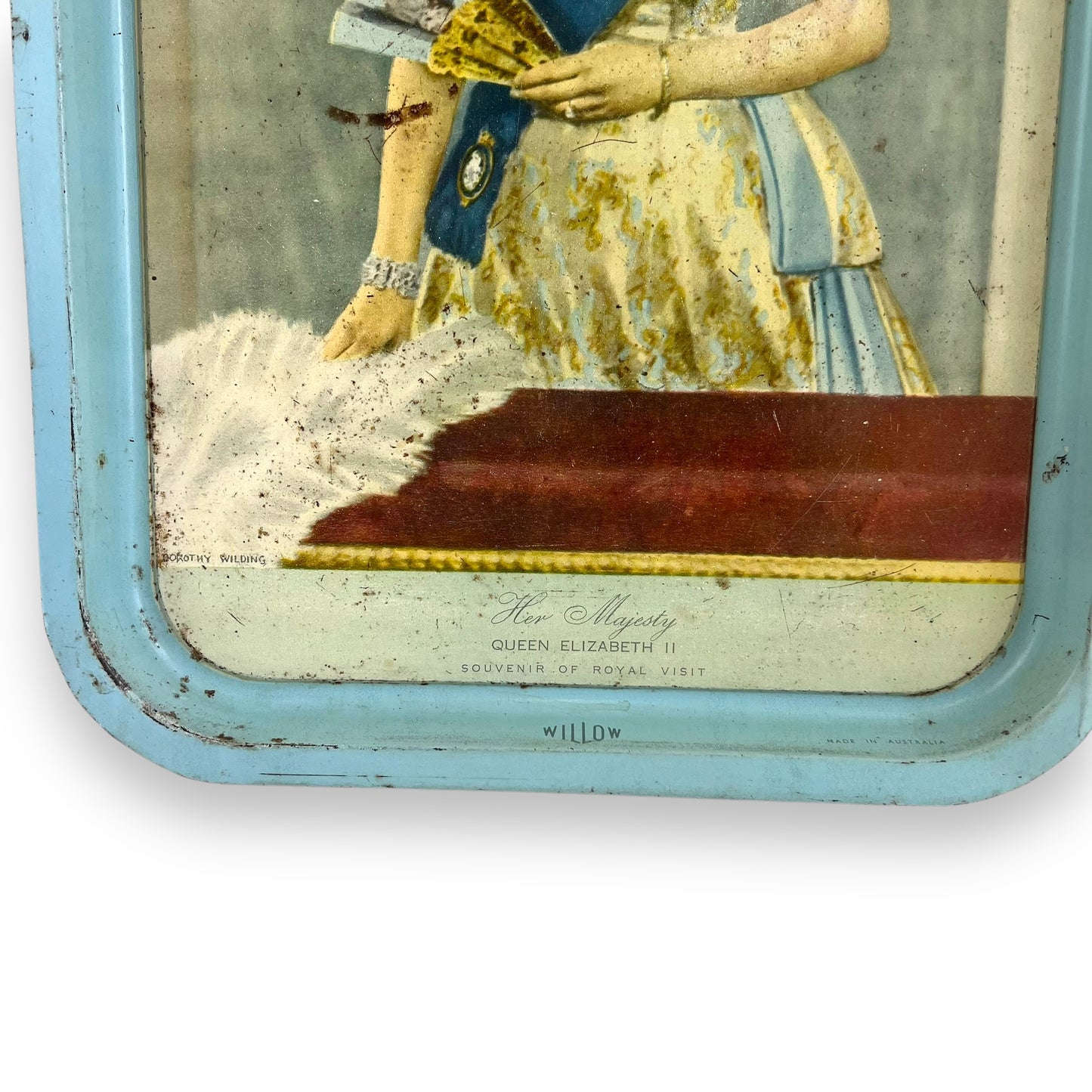Queen Elizabeth Coronation Tray - Willow Australia