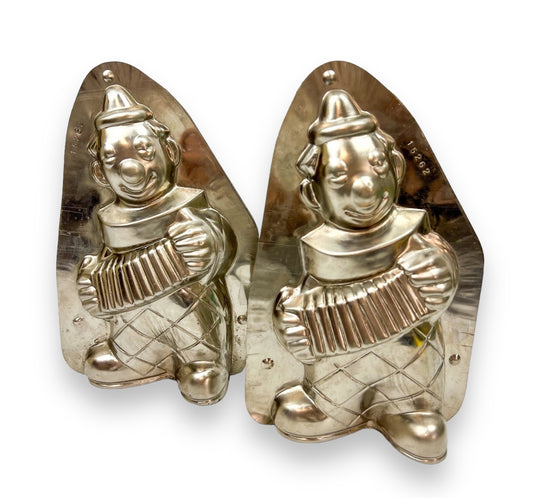 Vintage Large Clown Chocolate Mold