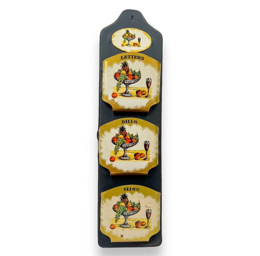 Fruit Bowl Letter, Bills & Miscellaneous Hanging Holder 46cm tall x 12.5cm wide