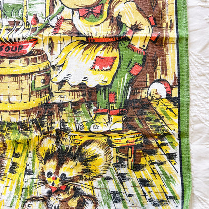 Cook in the kitchen tea towel