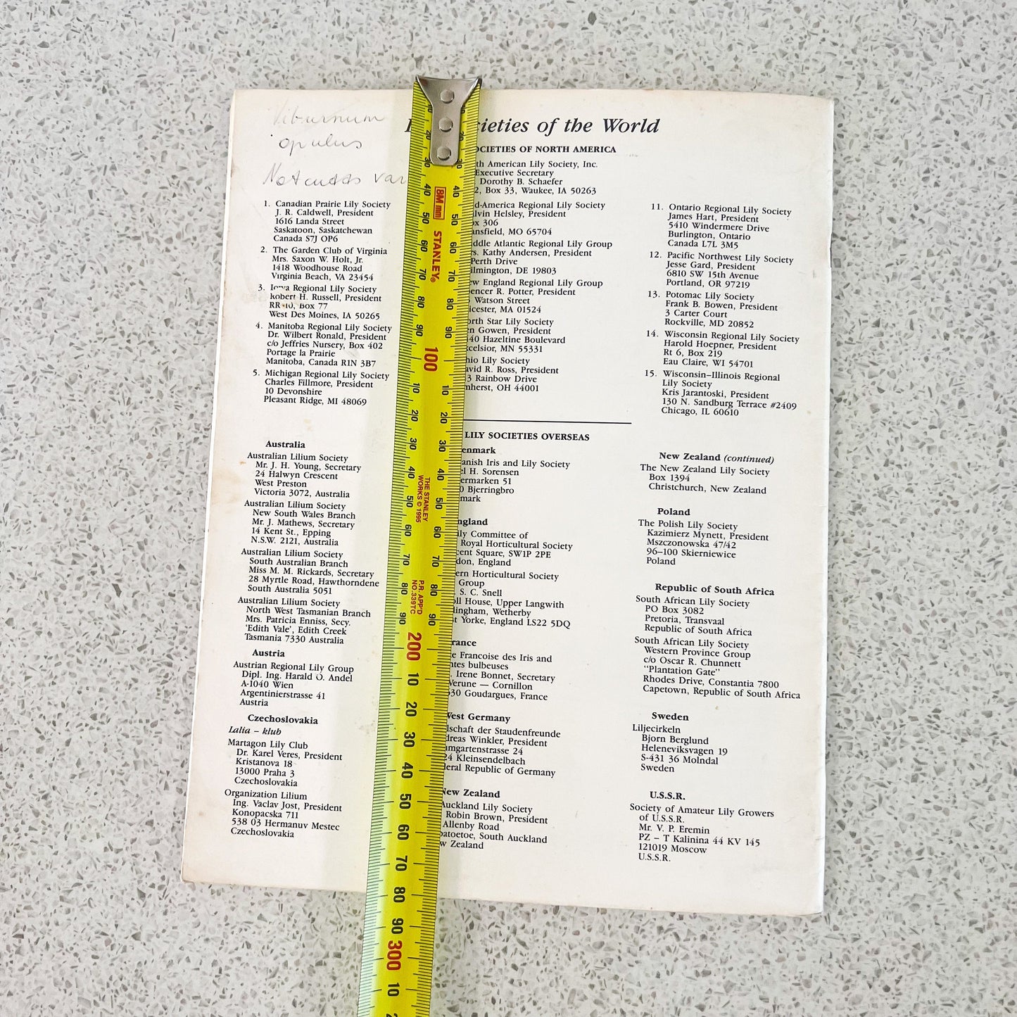 Let’s grow lilies soft book pamphlet handbook. The North American Lily Society 1984 USA