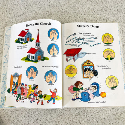 Ten Little Fingers Ten Little Toes illustrated by Vivienne DeMuth Childrens Book 1979