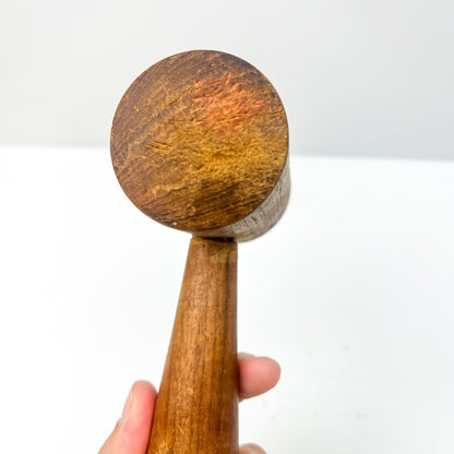Wooden kitchen mallet hammer