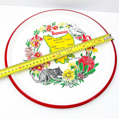 Tasmania Novelty Souvenir Plastic Serving Tray