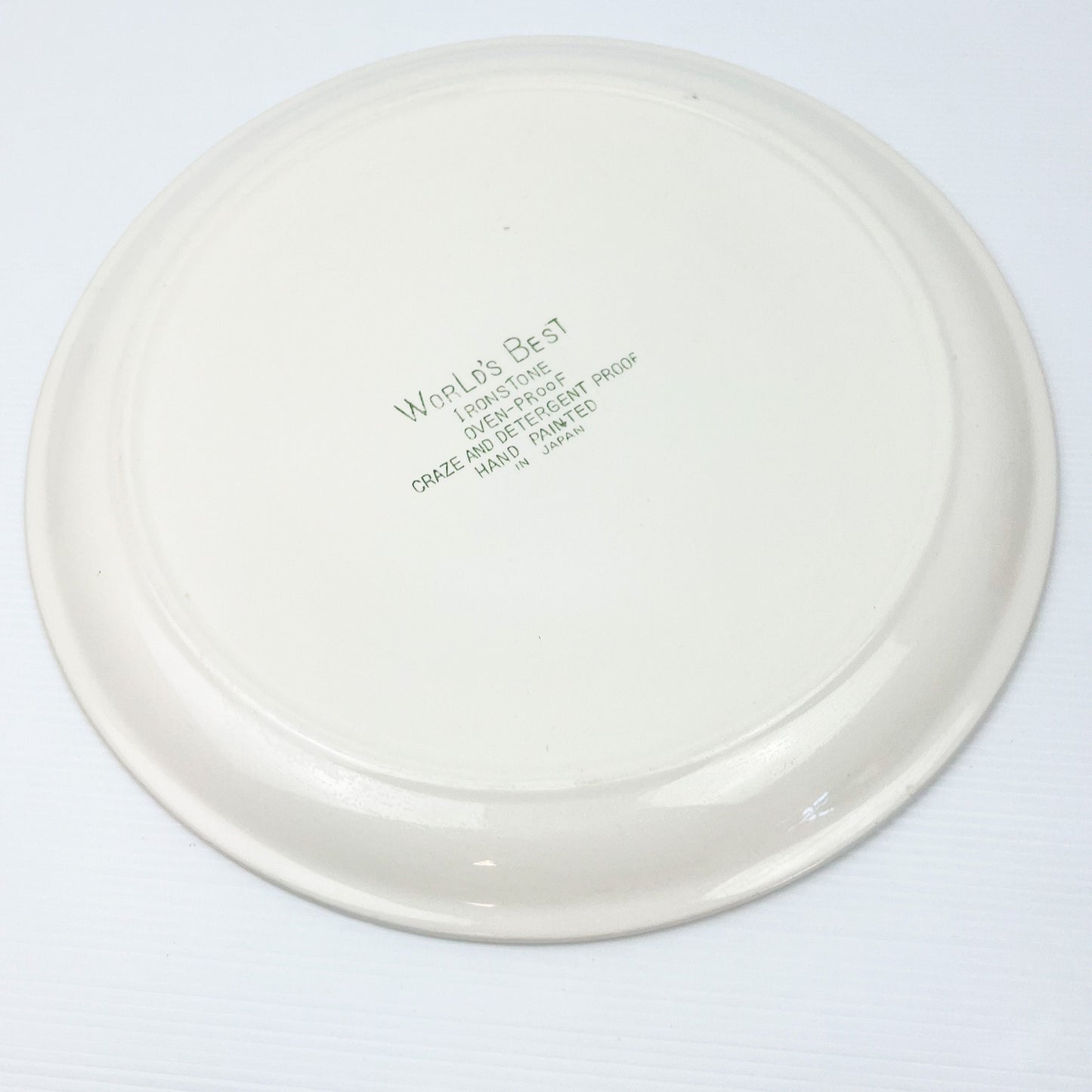 Scones recipe plate - made in Japan