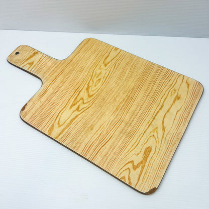 Retro blue bird patterned serving tray board
