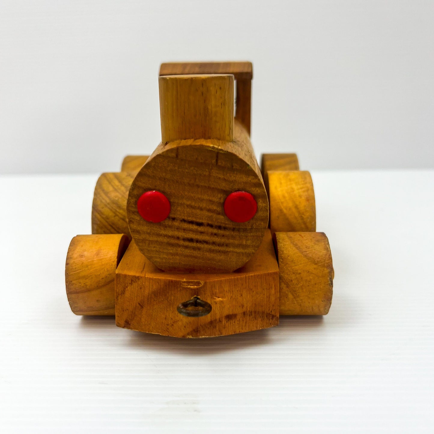 Wooden train toy