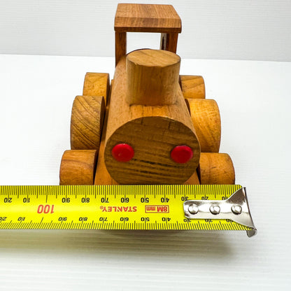 Wooden train toy