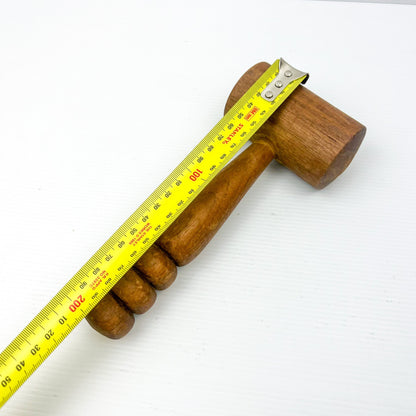 Wooden kitchen mallet hammer