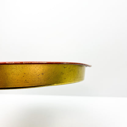Willow Australia metal orange flower drink tray