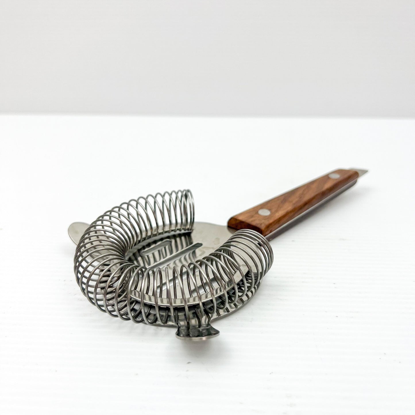 Wooden Handle Cocktail Strainer - Made in Japan