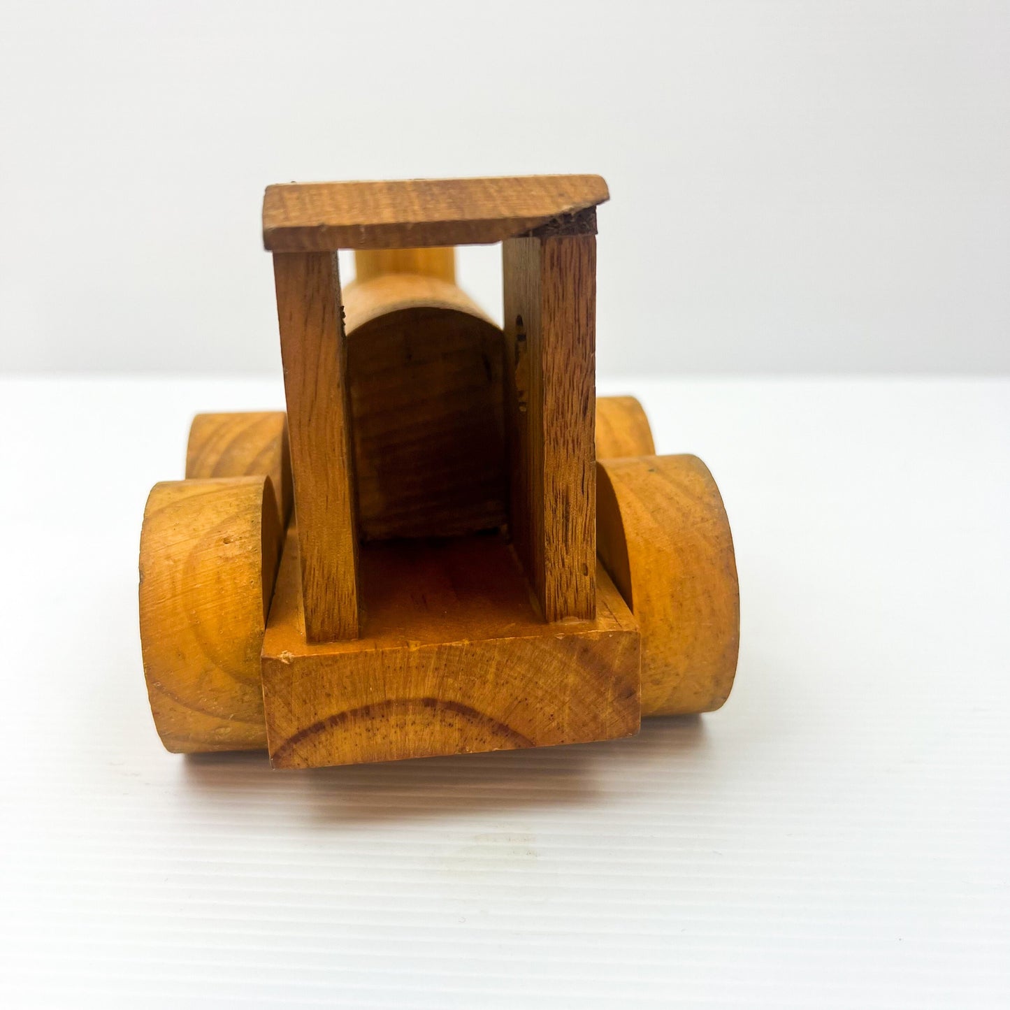 Wooden train toy