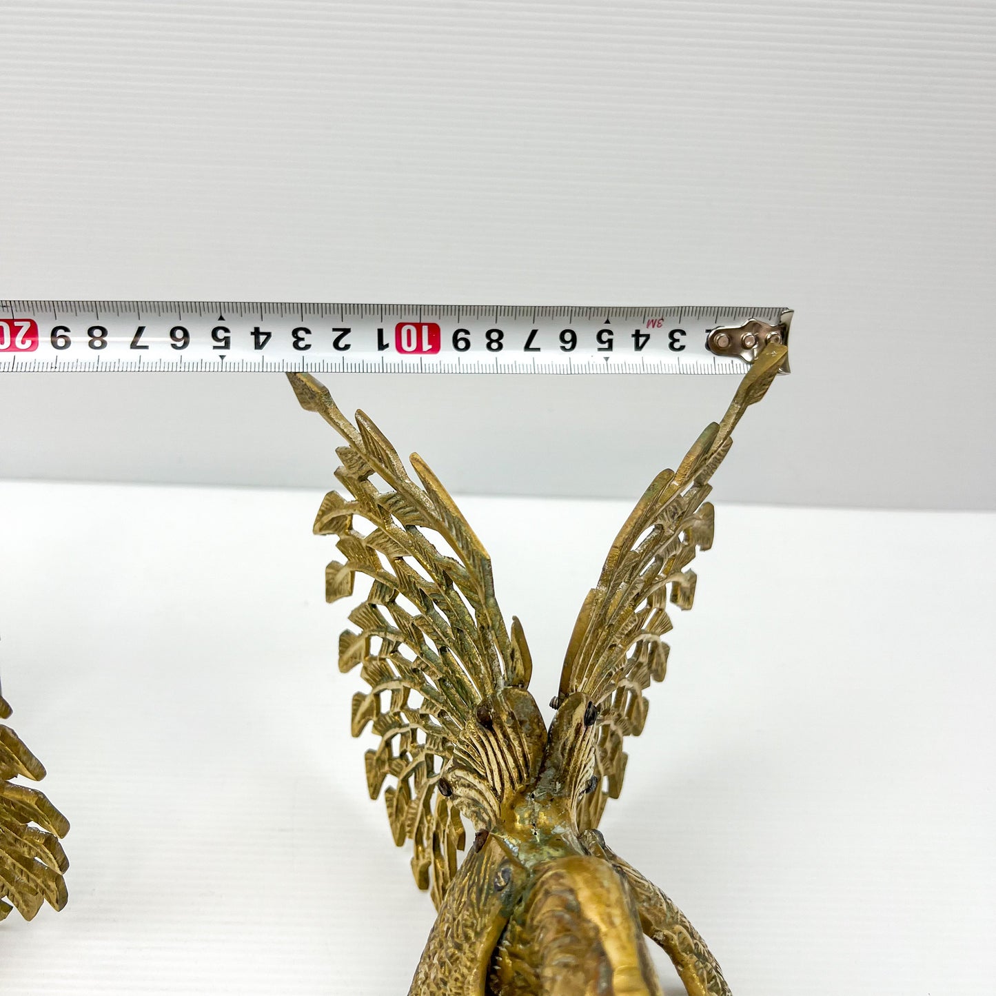 Vintage Pair set of Brass Fighting Roosters
