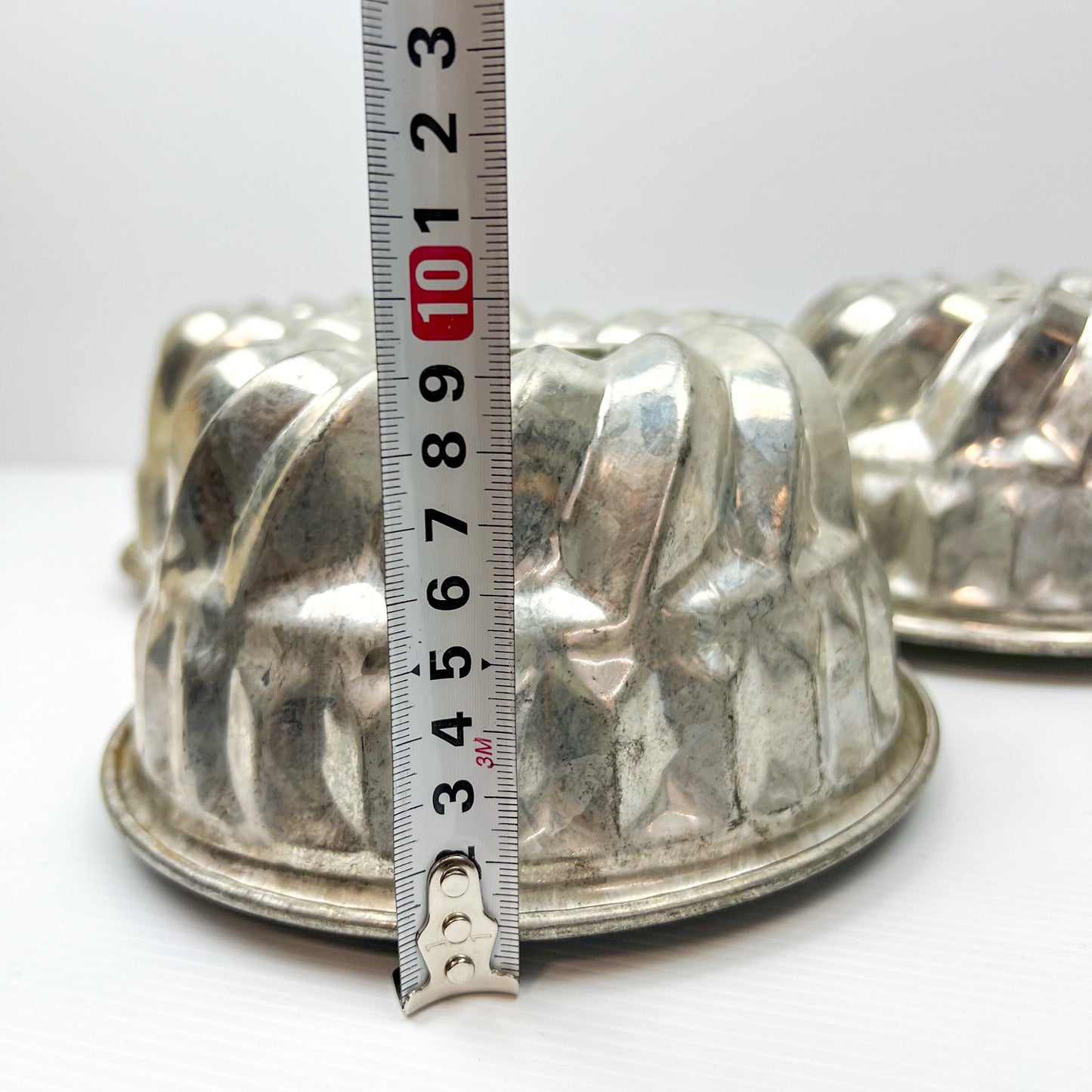 Vintage Kaiser West Germany bundt single metal cake pan/mold, 1950's