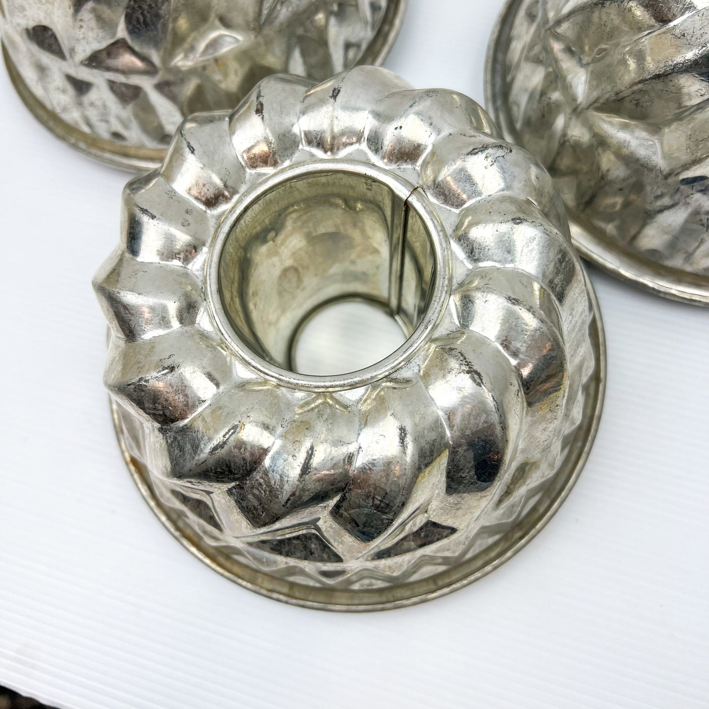 Vintage Kaiser West Germany bundt single metal cake pan/mold, 1950's