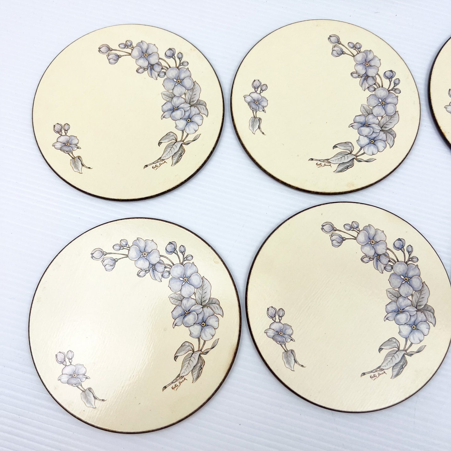 Jason Flower Drink Coaster set in box