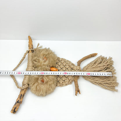 Macrame Owl Wall Hanging