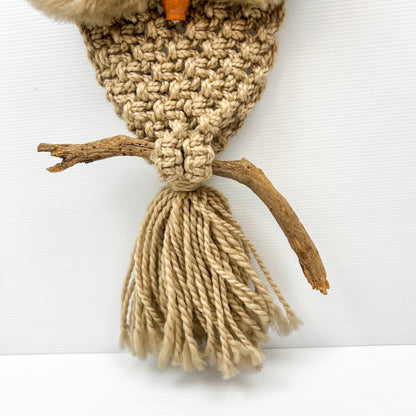 Macrame Owl Wall Hanging