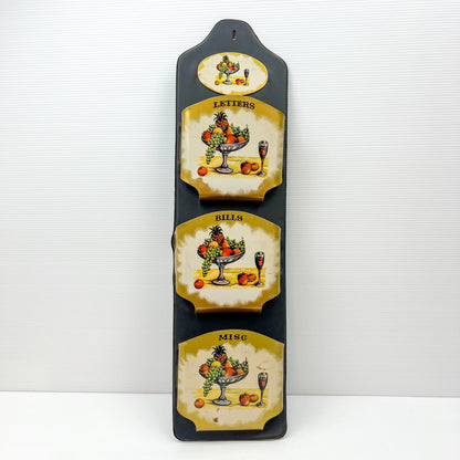 Fruit Bowl Letter, Bills & Miscellaneous Hanging Holder 46cm tall x 12.5cm wide