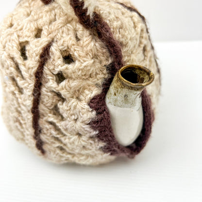 Crochet Owl Teapot Cozie Cover