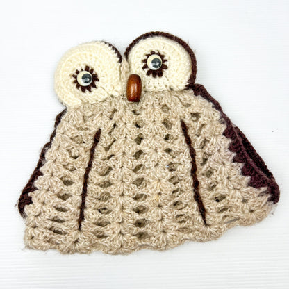 Crochet Owl Teapot Cozie Cover