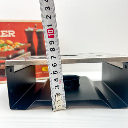 Vintage Yax Stainless Steel Warmer Vintage MCM Teapot Warmer Vintage Table Plate Vintage Dish Warmer Vintage Food Warmer Vintage Yax Japan